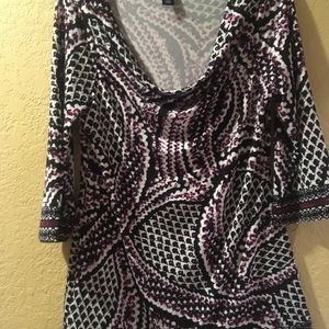 Colorful shift dress